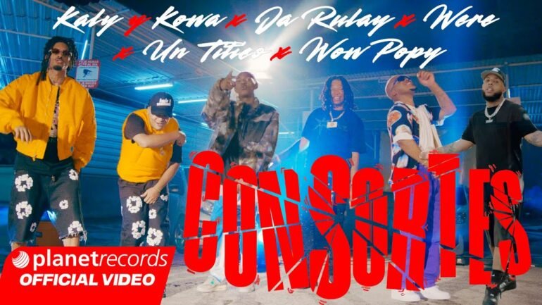 Kaly y Kowa feat Ja Rulay, Were, Un Titico & Wow Popy interpretando Consortes