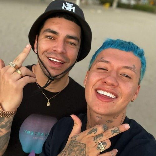 Blessd y Ryan Castro