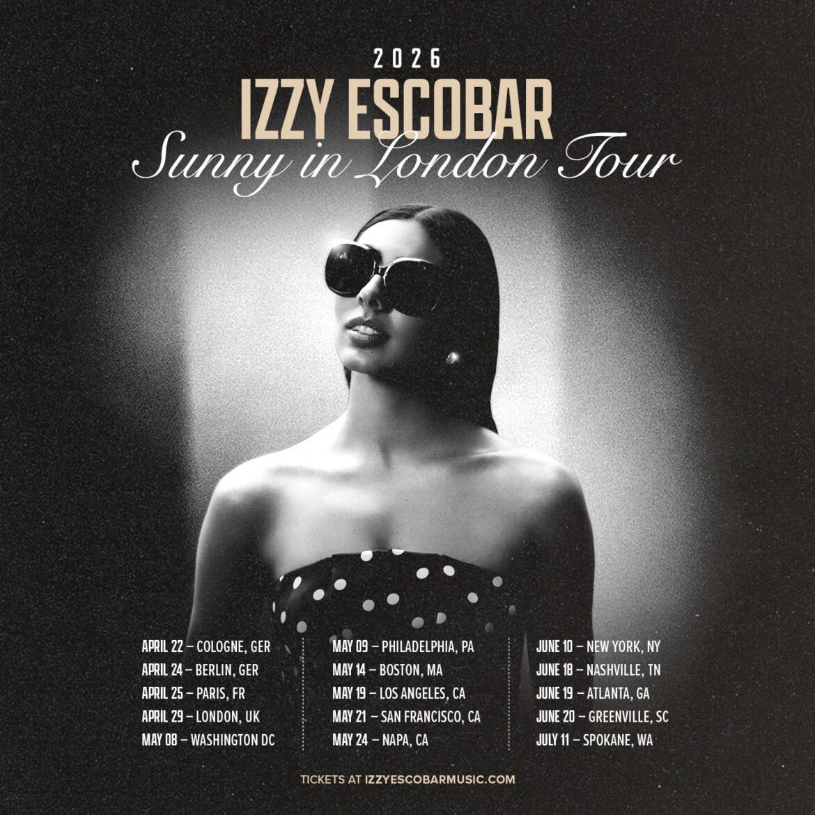 IzzyEscobarTour - Propuestas musicales