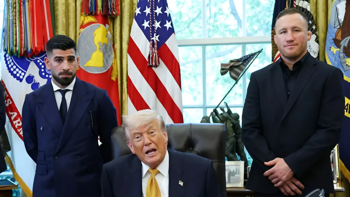 ilia topuria donald trump u justin gaethje. fotor enhance 2026061494055 - Propuestas musicales