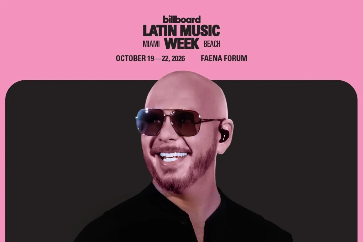 Pitbull LMW 2026 announcement billboard 1800 - Propuestas musicales