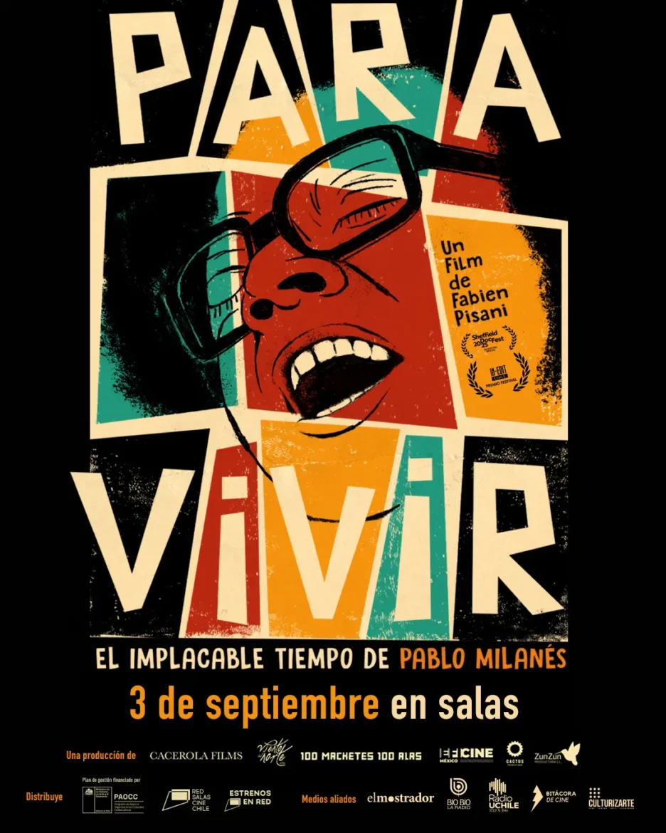 Para vivir. Afiche RRSS 1 - Propuestas musicales